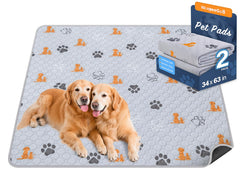 WanpeeGoo tapetes higiénicos para perros 2 pack, ideal para entrenamiento.