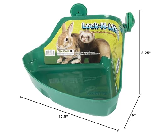 Ware Manufacturing Lock-N-Litter, diseño de bloqueo seguro para mascotas pequeñas.