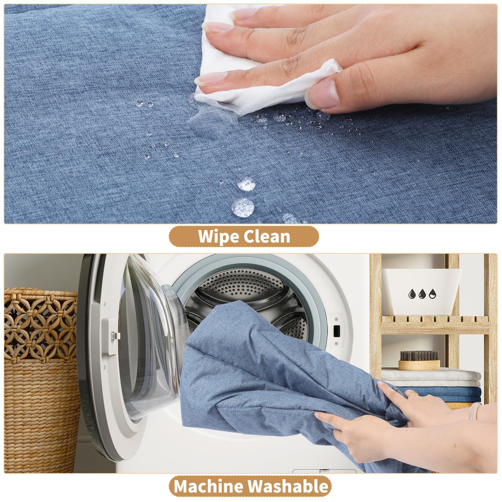 Warfort lavado a máquina y limpieza fácil, ideal para dueños activos.