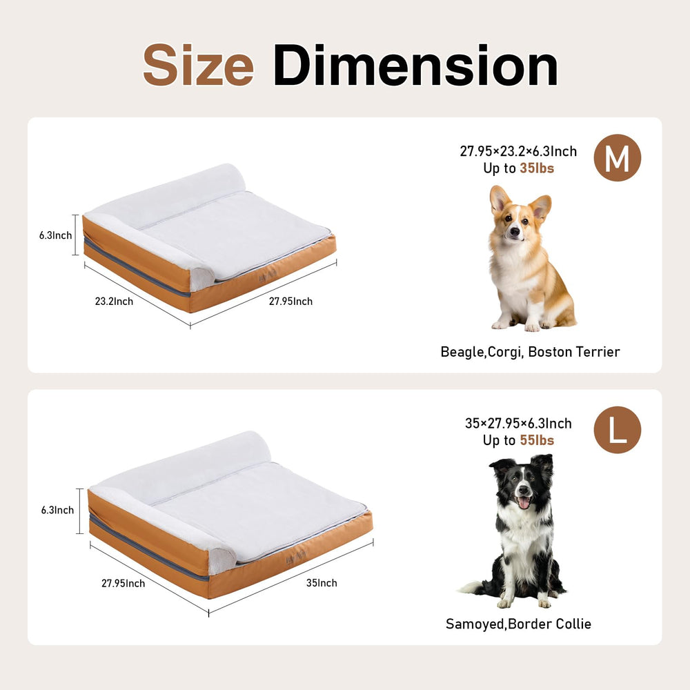 WARKEY cama mediana, ideal para perros medianos.