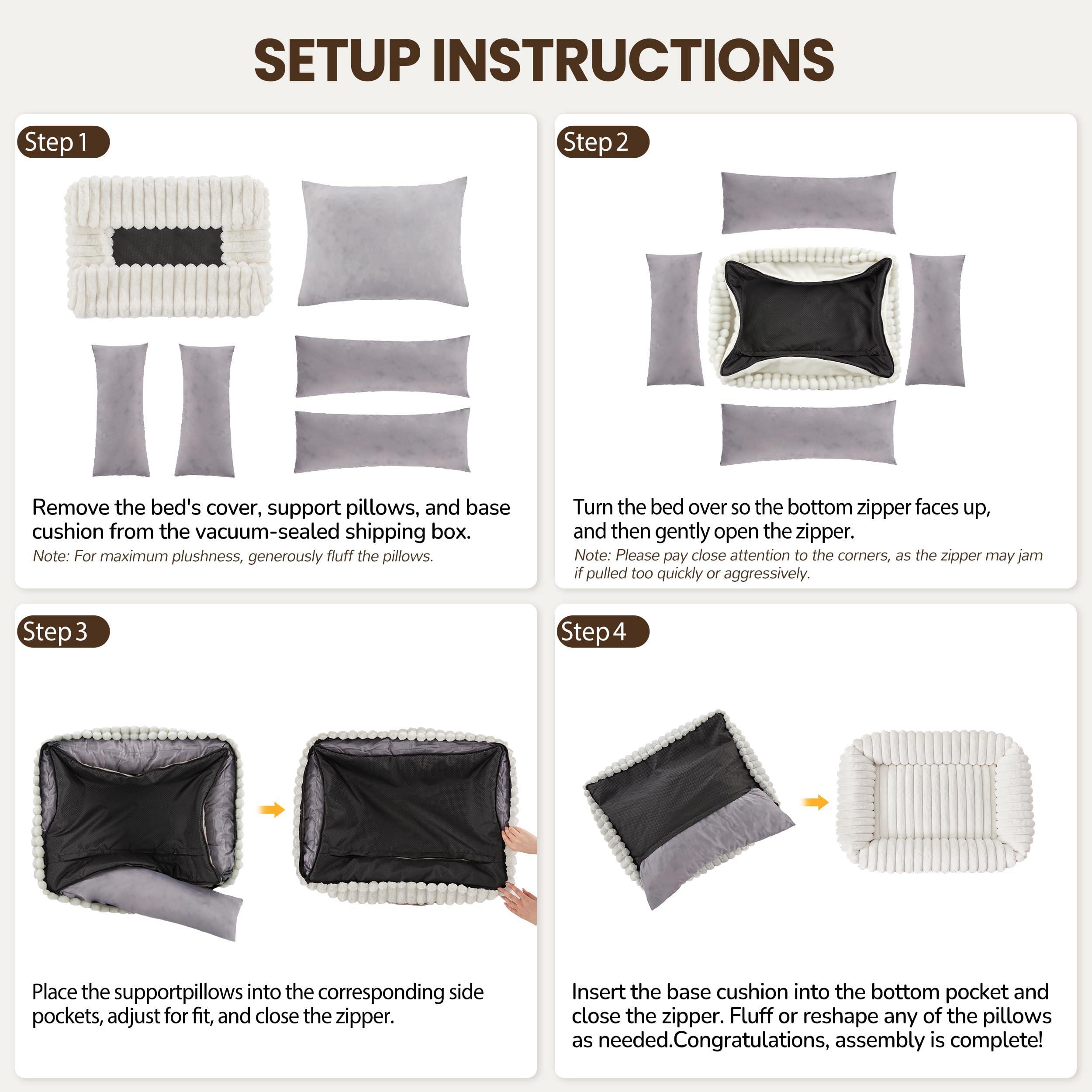 Warmrest dimensiones 25x21x7 pulgadas, ideal para perros pequeños/medianos