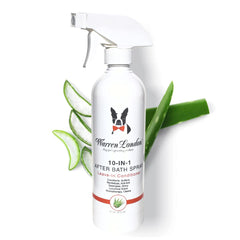 Warren London 10-en-1 spray para perros: acondiciona y desenreda para pelaje suave