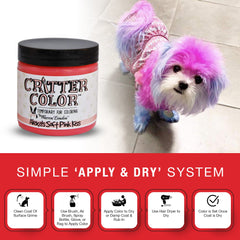 Perro con color verde Central Park gracias a Warren London Critter Color