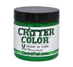 Warren London Critter Color: botella de verde Central Park para pelaje vibrante y seguro