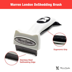 Deshedding suave de subpelo con borde redondeado para piel sensible