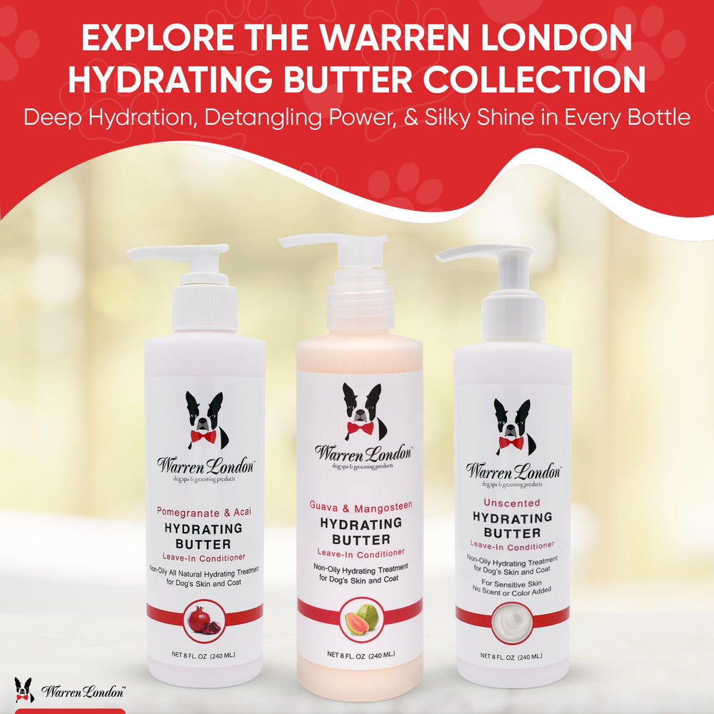 Warren London Mantequilla Hidratante: uso entre baños para mayor hidratación.