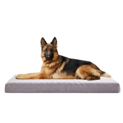Cama ortopédica WATANIYA PET para perros grandes, 41 pulgadas, soporte ergonómico.