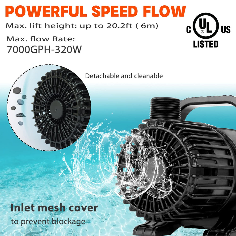 WaterRebirth bomba-silenciosa para acuario, operación casi inaudible.