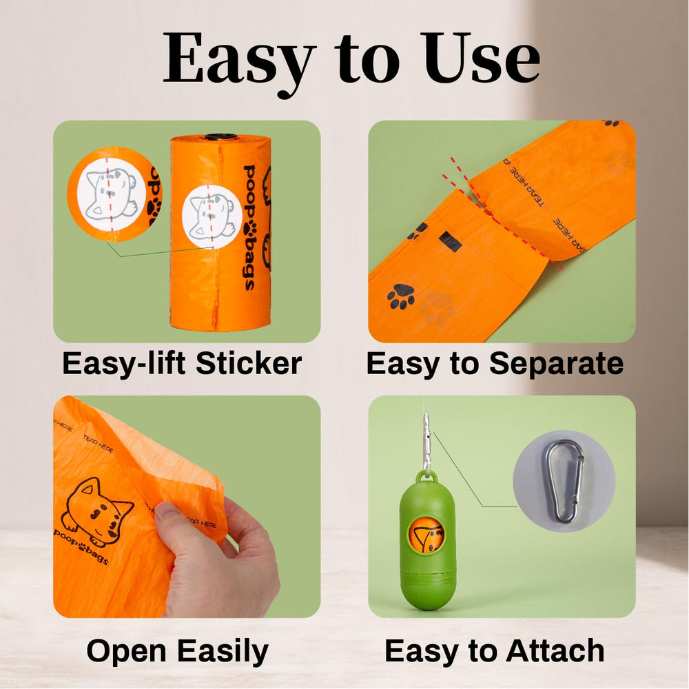 Watreeco bolsas para perros tamaño 13x9 pulgadas, adecuadas para razas grandes y pequeñas.