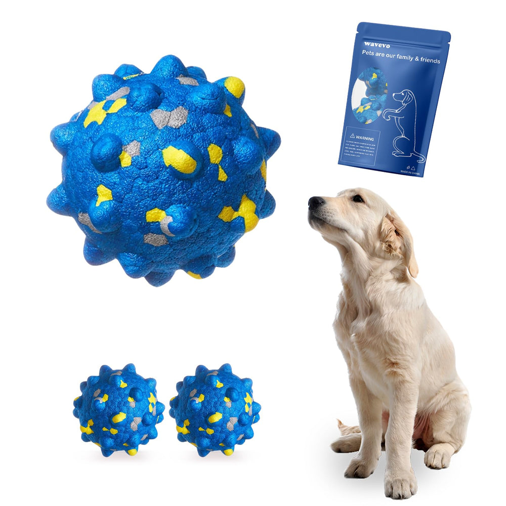 Wavevo pelotas perro ETPU duras, perfectas para masticadores fuertes y juego prolongado.