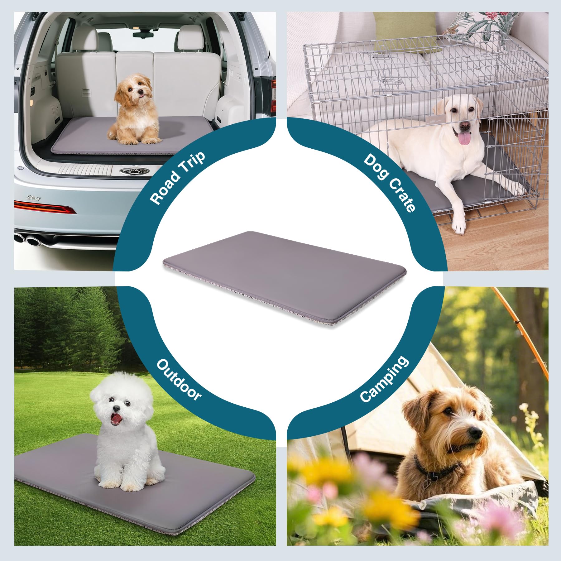 WAYIMPRESS base-antideslizante mantiene la cama en su sitio para seguridad.