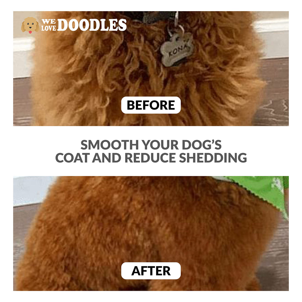 We Love Doodles cepillo para pelo largo de perros, desenreda sin tirar