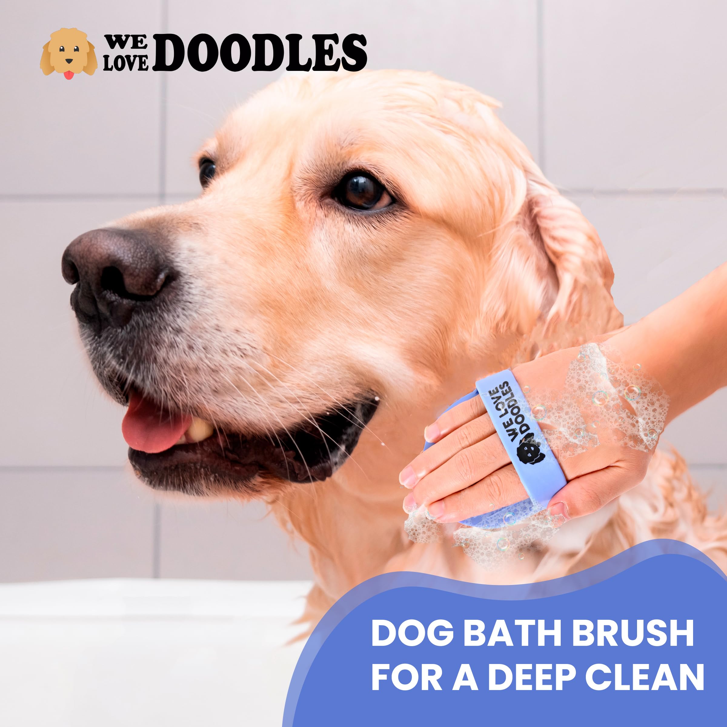 We Love Doodles: cerdas suaves en primer plano para limpieza eficiente