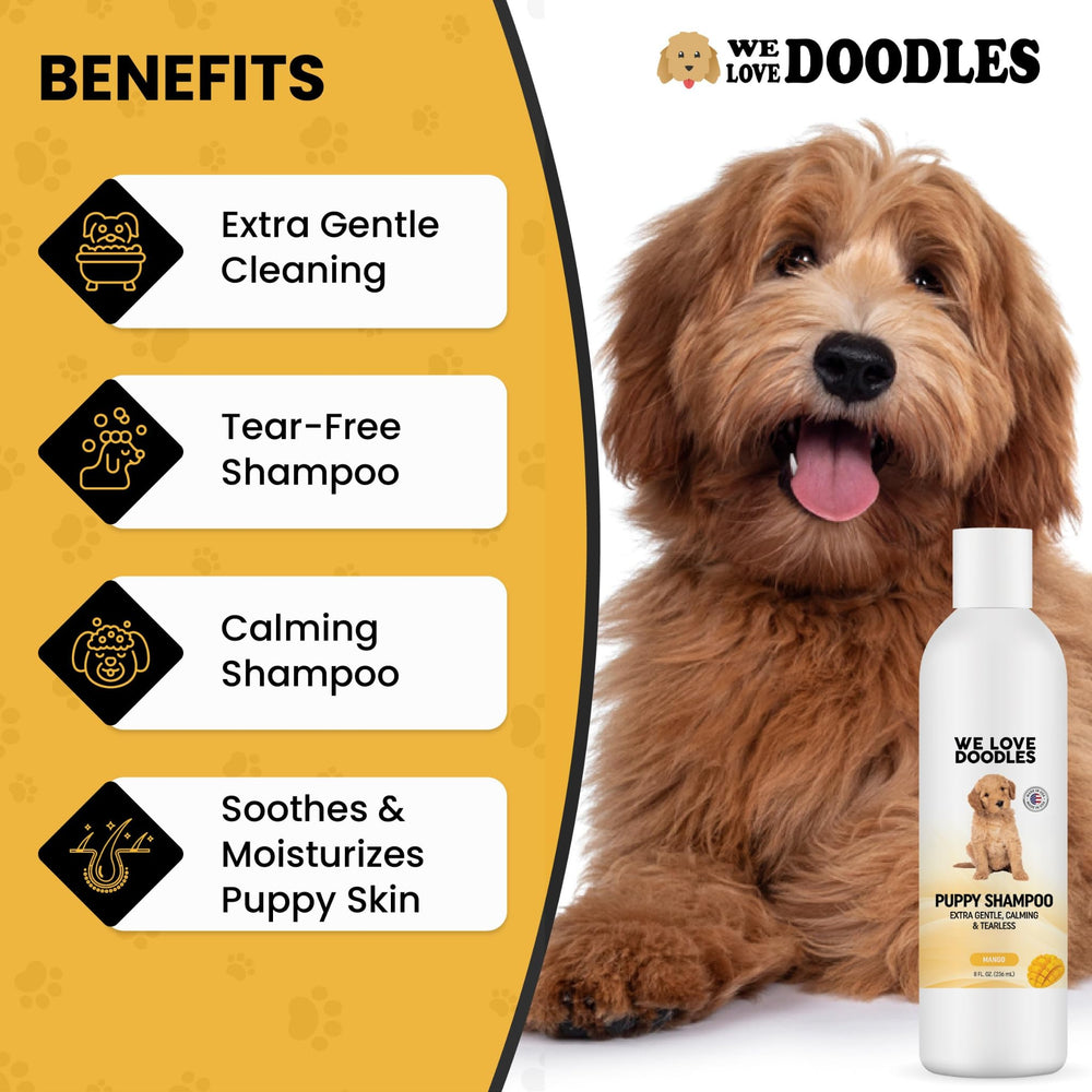 We Love Doodles champú avena, ingrediente calmante para la piel sensible