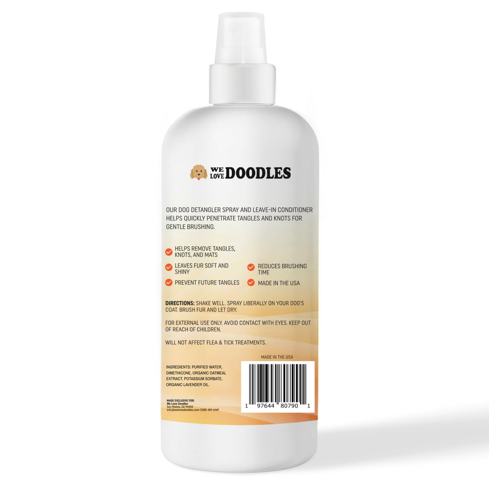 We Love Doodles cuidado diario de perros con aroma mango.