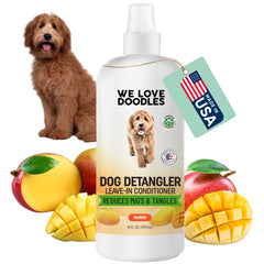We Love Doodles Desenredante para perros en atomizador de 16 onzas, facilita desenredar nudos