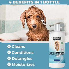 Desenredante para perros We Love Doodles ayuda a liberar enredos sin irritación.