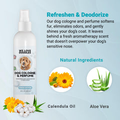 We Love Doodles Desodorante para perros, neutraliza olores y deja ambiente fresco.