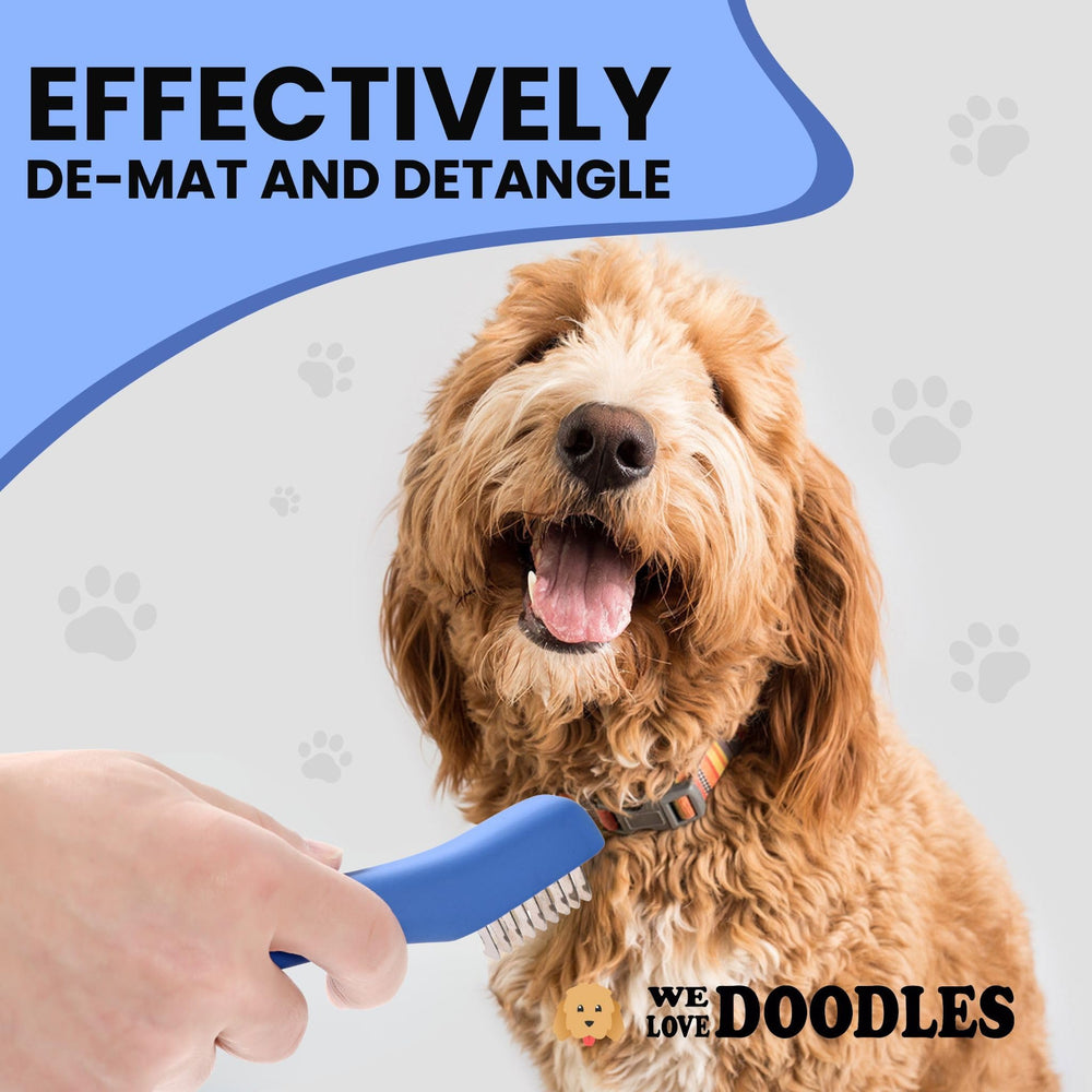 We Love Doodles Eliminación de pelo suelto para perros, pelaje más limpio