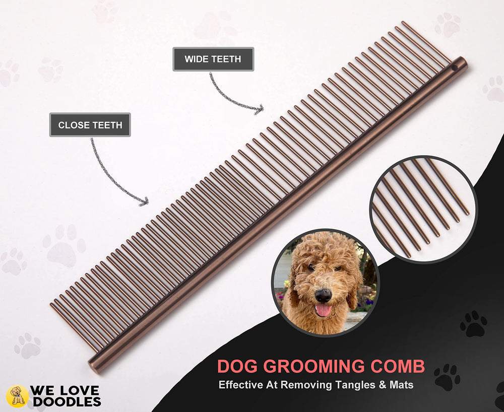 We Love Doodles empaque profesional para una experiencia de grooming ordenada