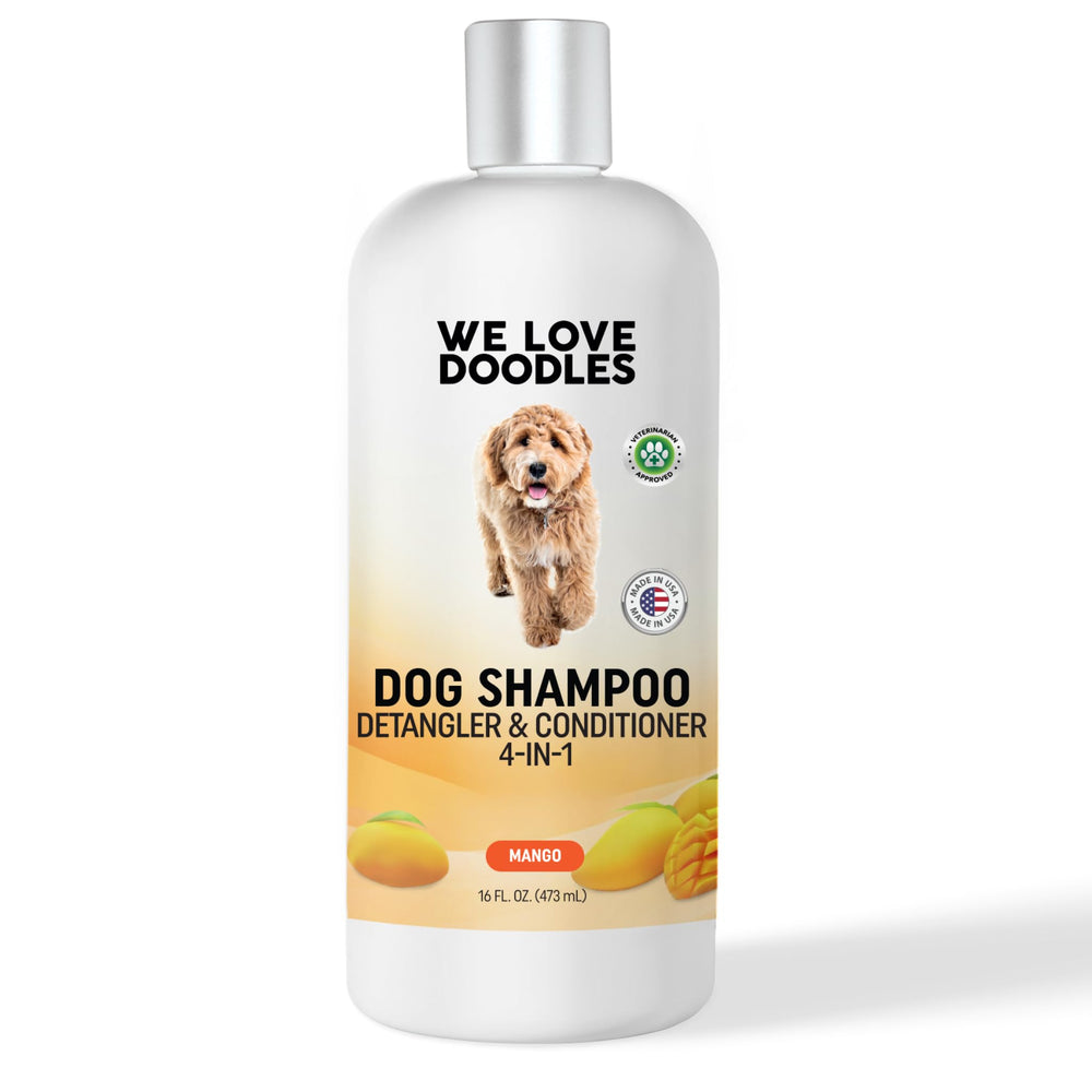 Fragancia mango de We Love Doodles que deja el pelaje agradable.