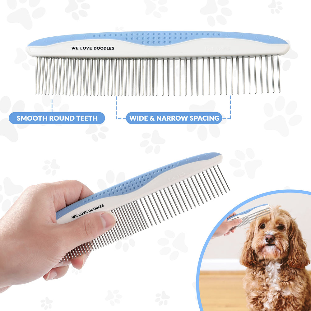 We Love Doodles: mango ergonómico y antideslizante para sesiones de aseo prolongadas.