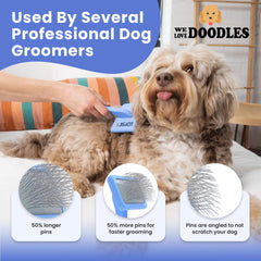 We Love Doodles puntas largas para mayor profundidad sin raspar la piel.