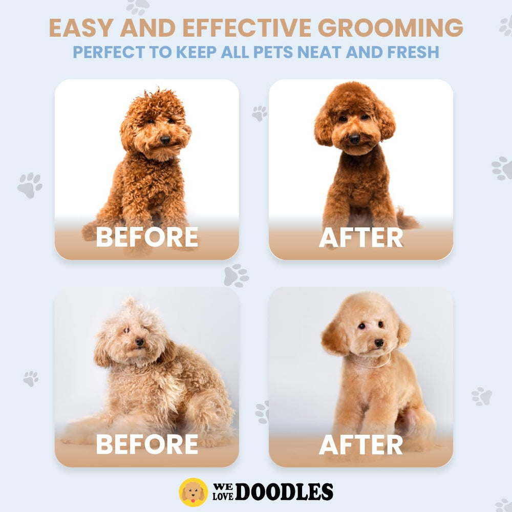 We Love Doodles solución todo en uno para mascotas, limpieza y desodorización