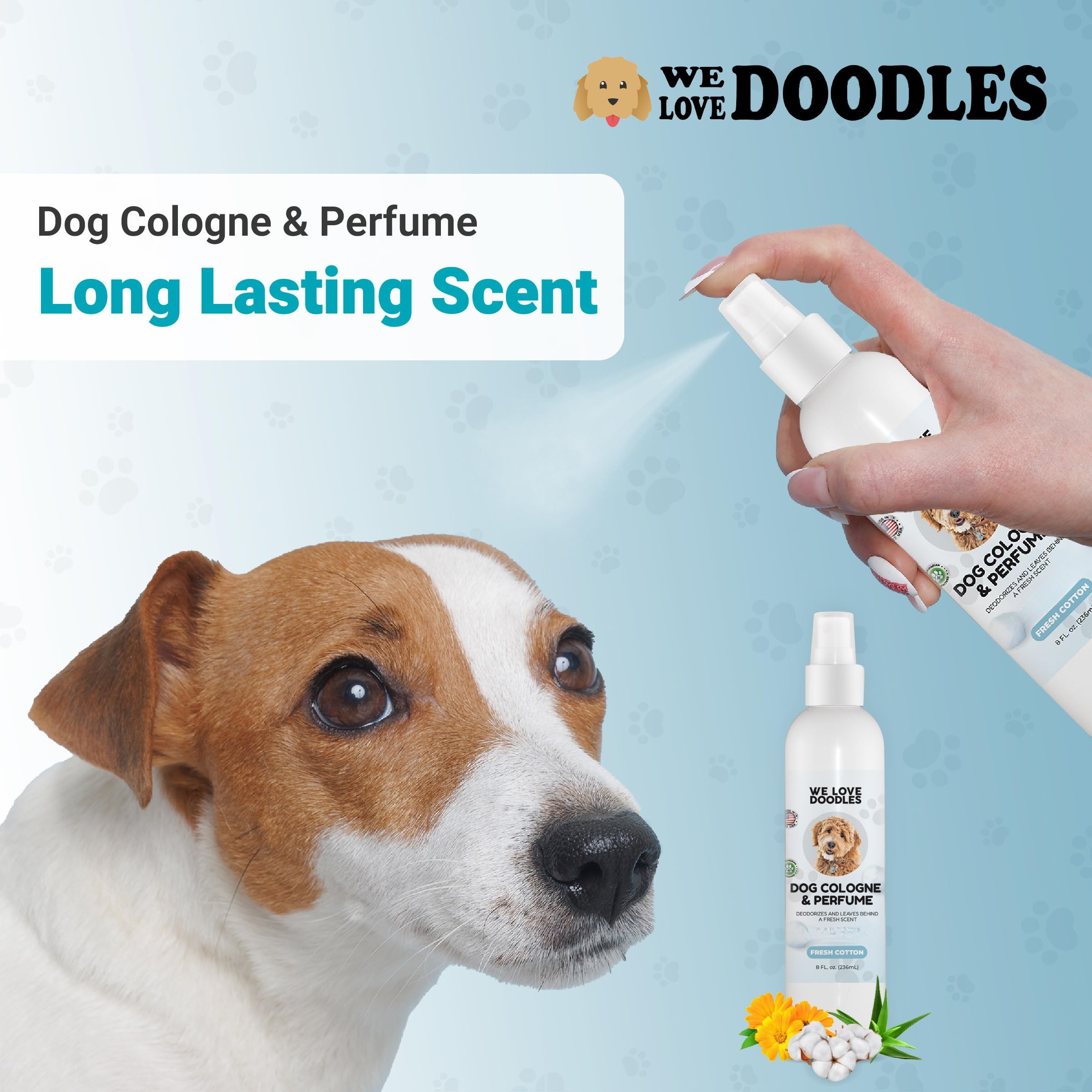We Love Doodles Uso diario, aroma sutil para paseos y casa.