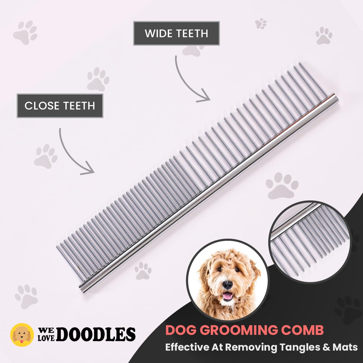 We Love Doodles uso profesional en casa para un cuidado seguro y eficiente.