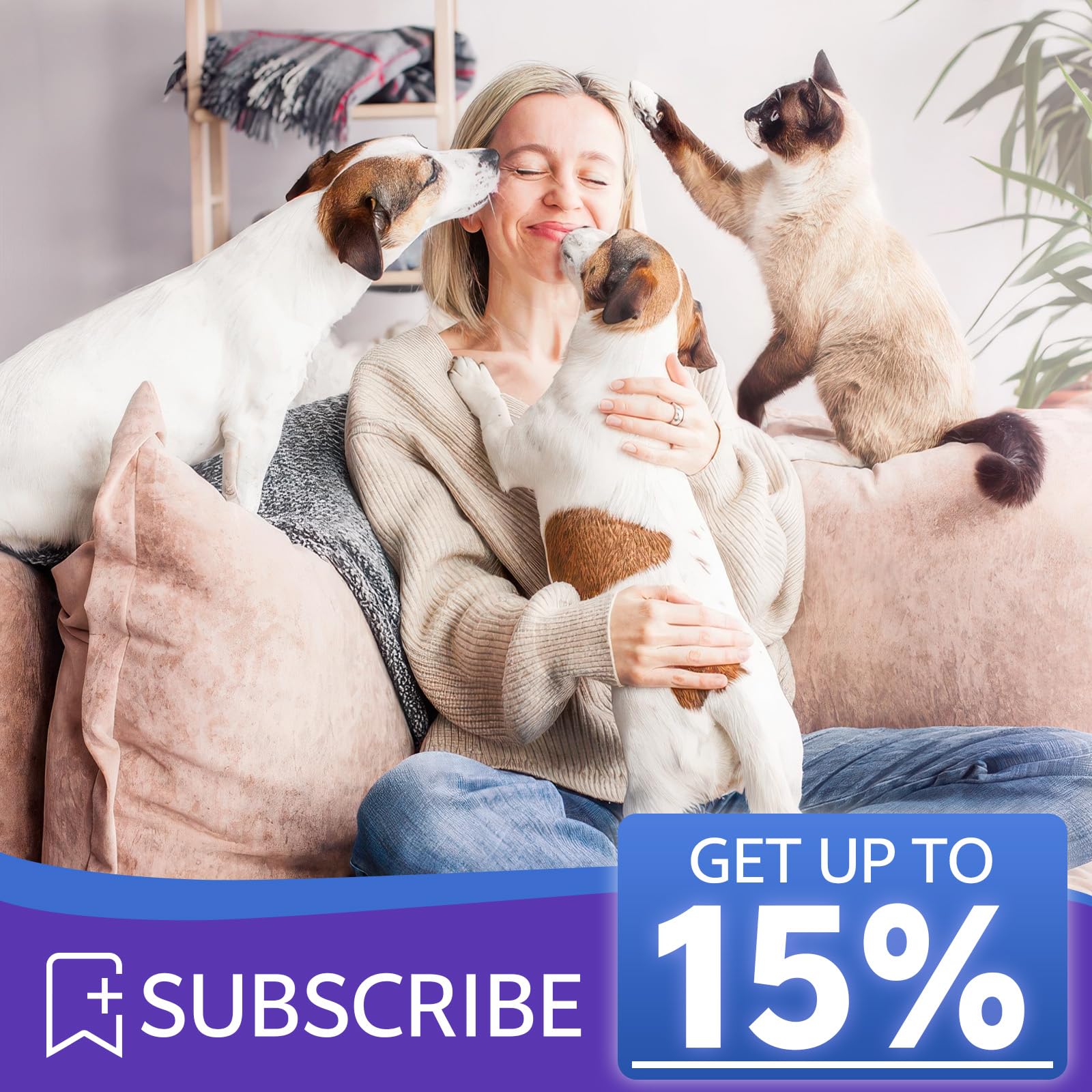 WEALLIN Tos para perros, uso-diario: cuidado constante para bienestar respiratorio.