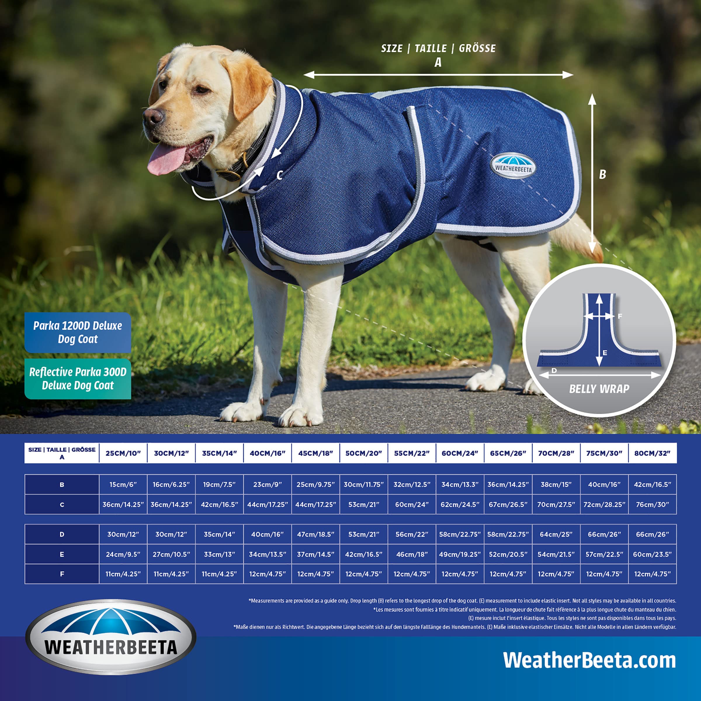 WeatherBeeta Parka, agujero para correa que facilita paseos.