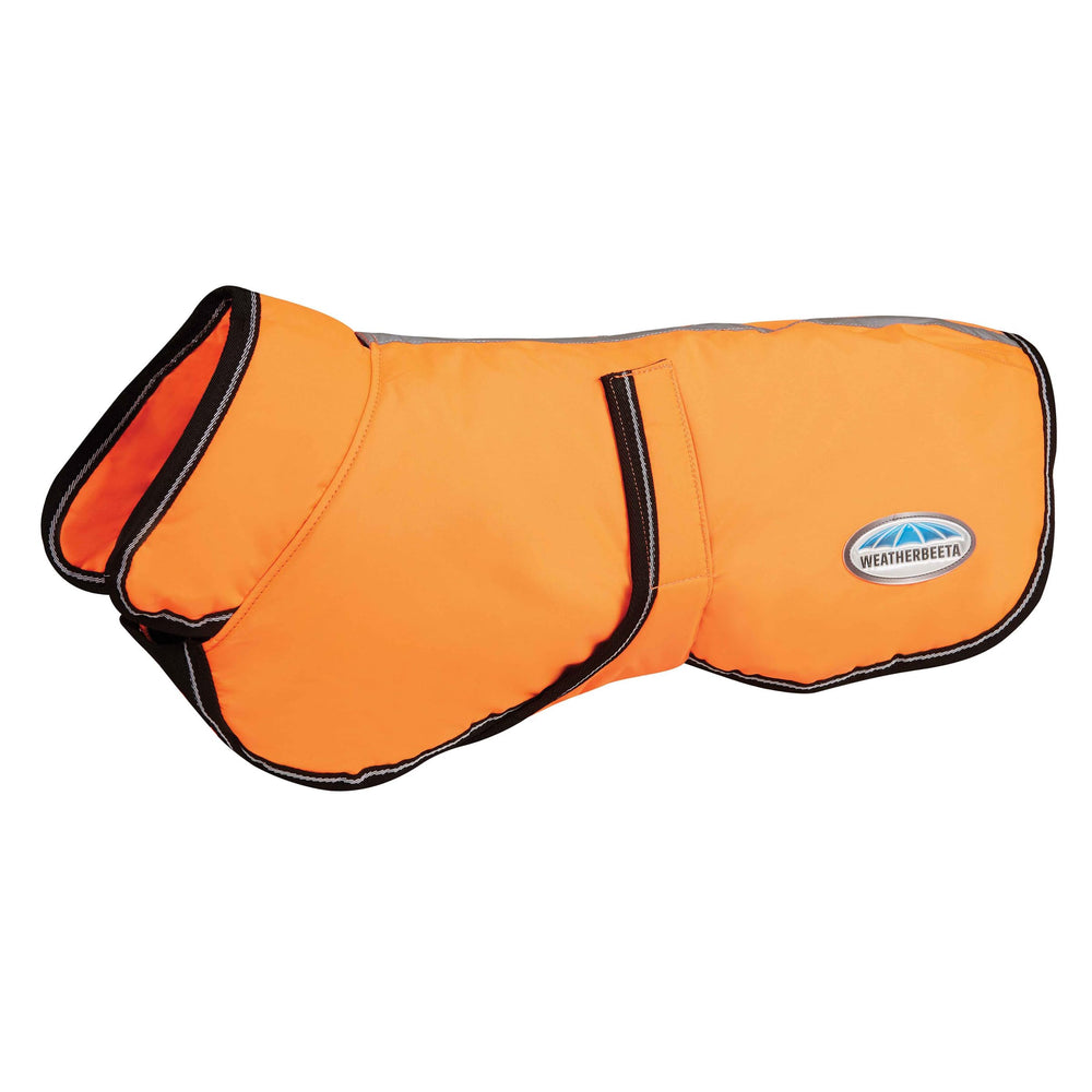 WeatherBeeta ComFiTec Parka Reflejante para perros, mayor visibilidad nocturna.