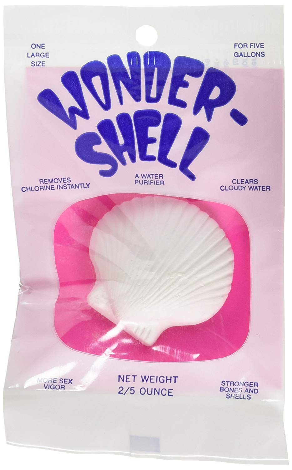 Weco Wonder Shell Grande en acuario, mejora la oxigenación y la aeración del agua