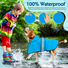 Weesiber diseño moderno de chaqueta para perro, destacará en días lluviosos.
