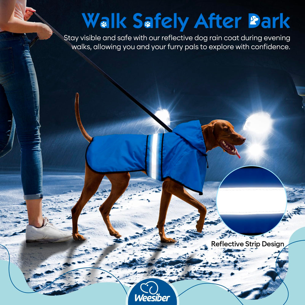 Weesiber chaqueta con tallas S a XL, ajuste ideal para cada perro.