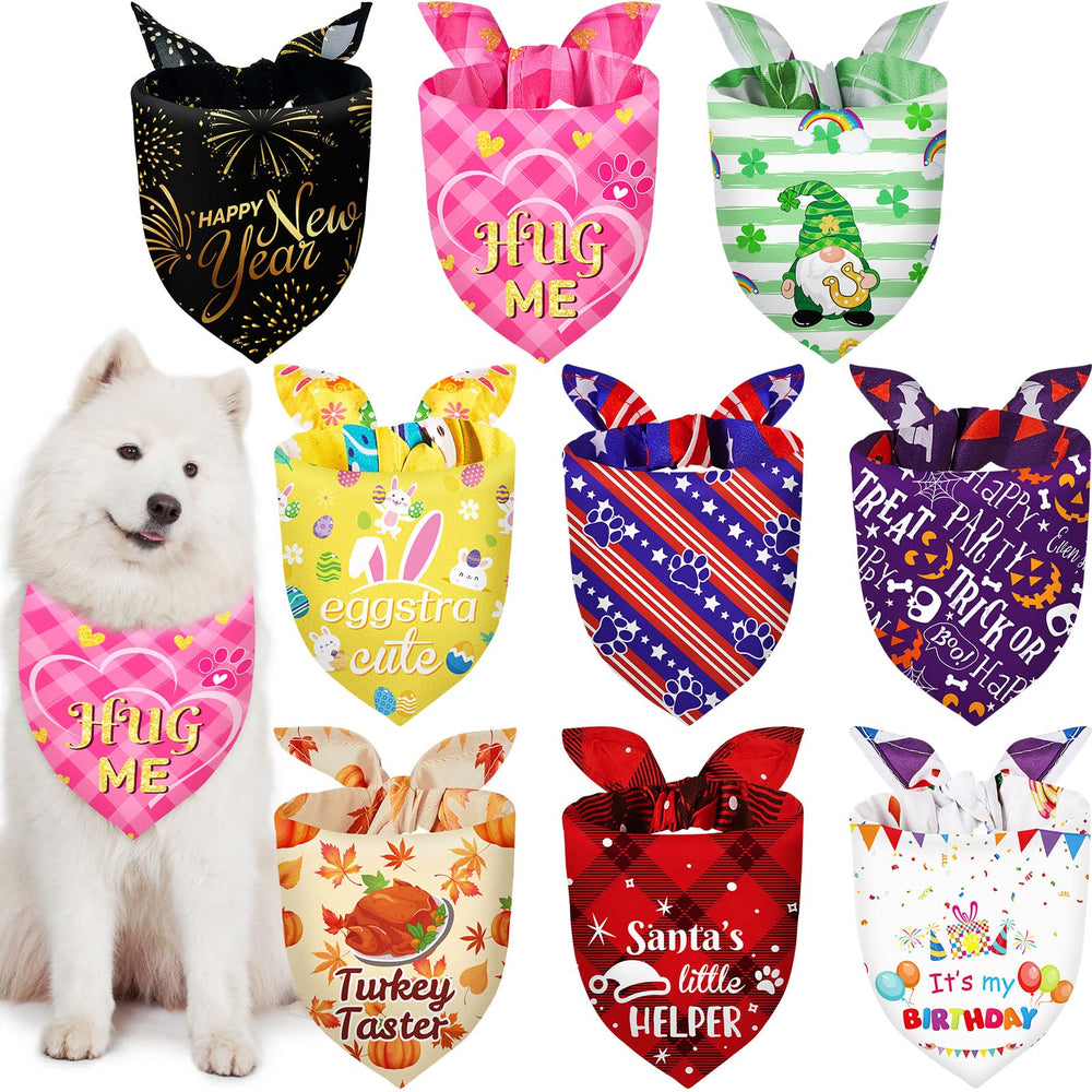 Bandana Weewooday para perro con tema navidad, ideal para fiestas y fotos festivas.