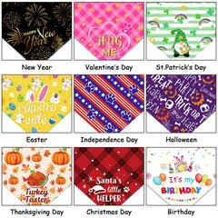 Bandana Weewooday para perro con tema san-patricio, look festivo para salidas y eventos.