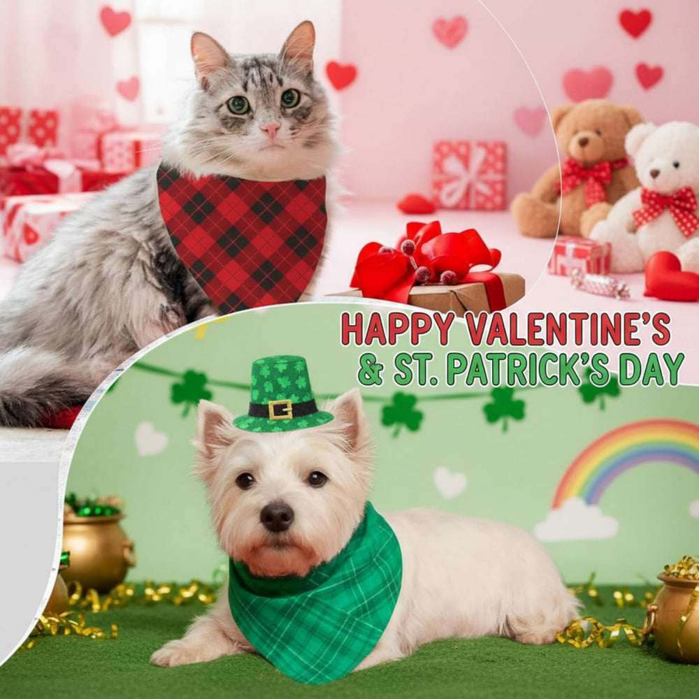 Bandanas Weewooday para perro, útiles como accesorios para eventos o sesiones.