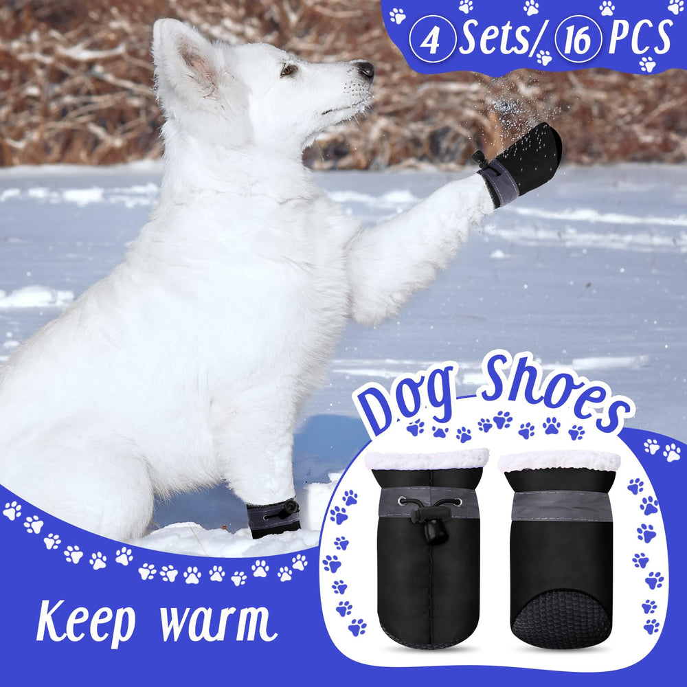 Paquete Weewooday de 16 botas para perros