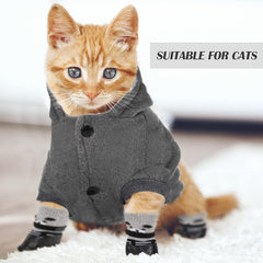 Weewooday chaqueta con capucha para perro: abrigo cálido exterior.
