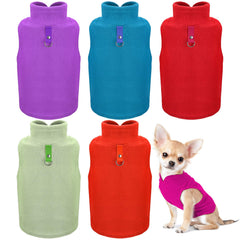 Weewooday sudadera de invierno para perro, conjunto de 6 colores, ideal para combinaciones diarias.