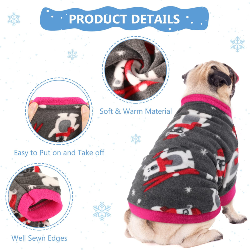 Weewooday sueter perro pequeño dibujo animado: patrones divertidos para vestir con encanto.