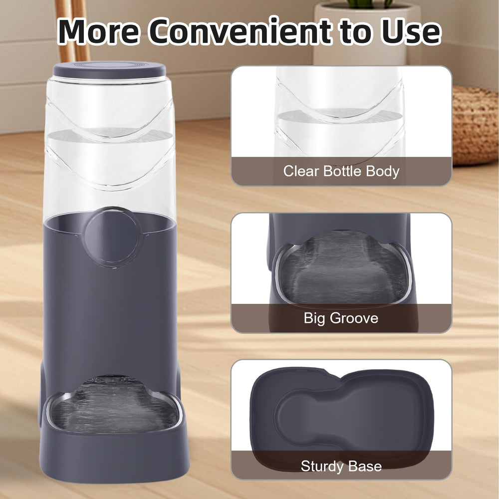 Limpieza fácil del bebedero Wefeedy con cuenco apto para lavavajillas
