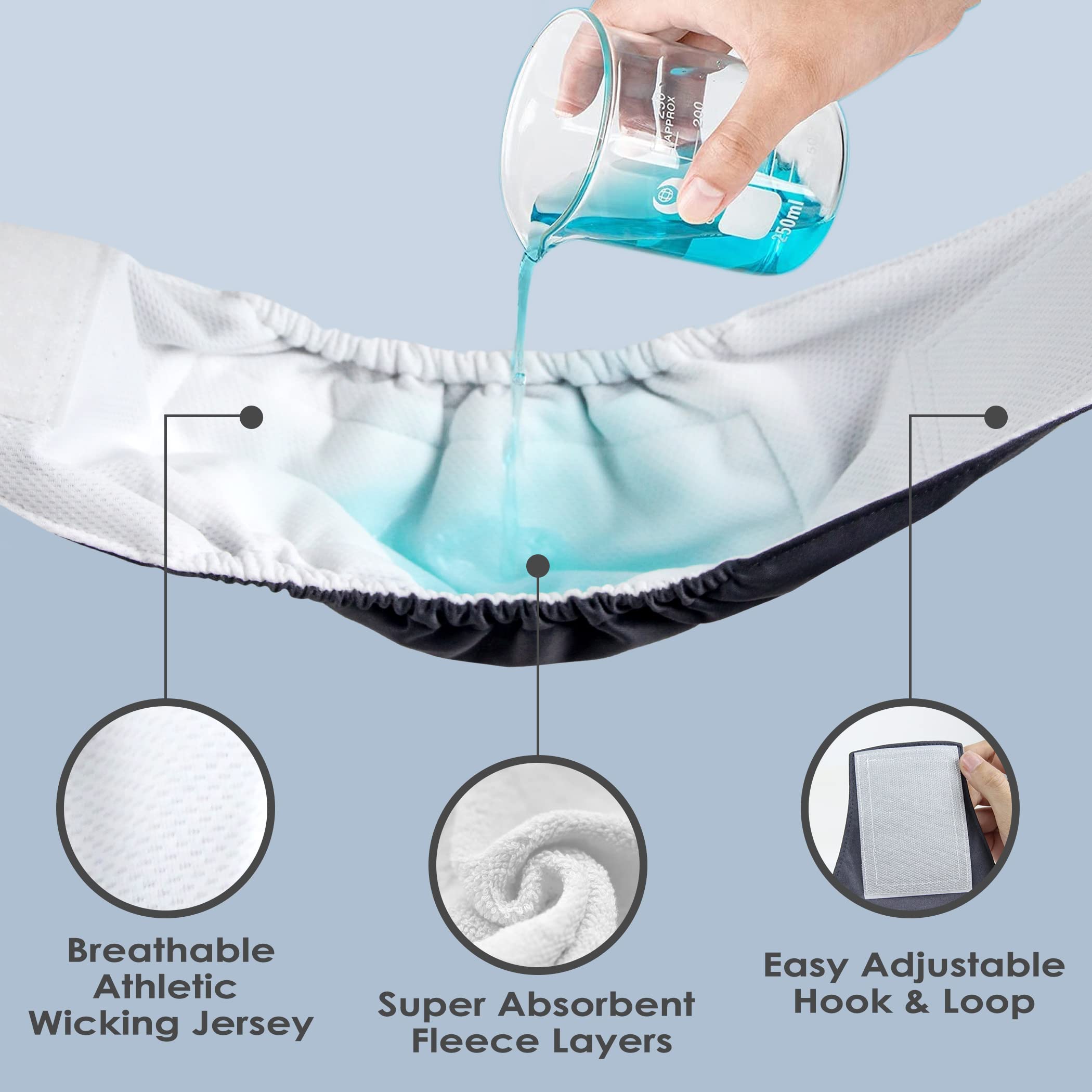Wegreeco tela suave y cómoda para uso prolongado en paseos.