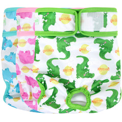 Pañales lavables Wegreeco para perras con ajuste cómodo para uso diario.