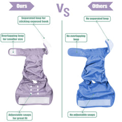 wegreeco Pañales para perros lavables y reutilizables de alta gama, conjunto de 3, talla pequeña