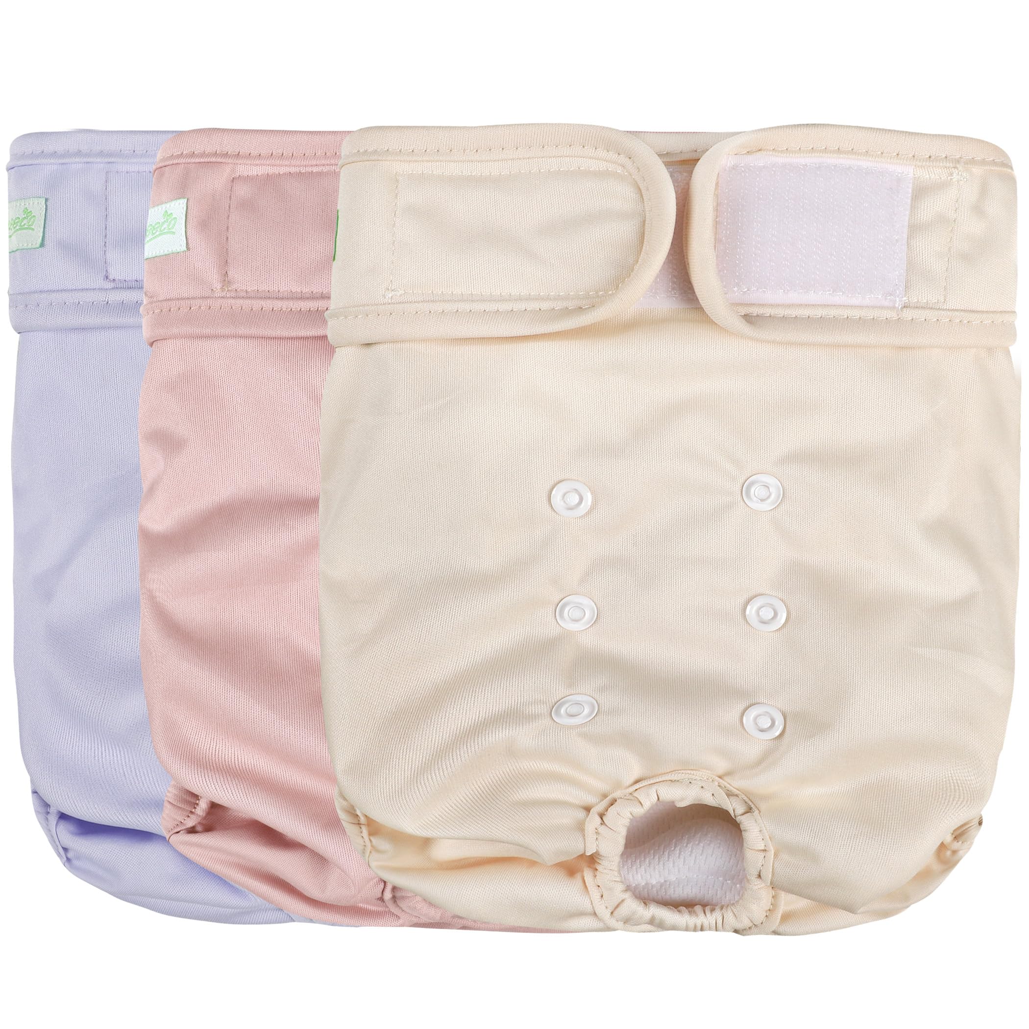 Pañales Wegreeco para perros, talla pequeña, ajuste cómodo y seguro.