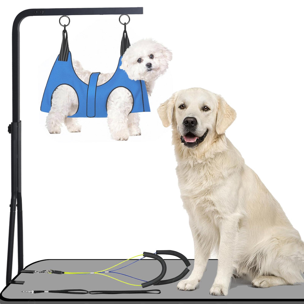 WeGXY brazo de aseo para perros ajustable para cuidado cómodo