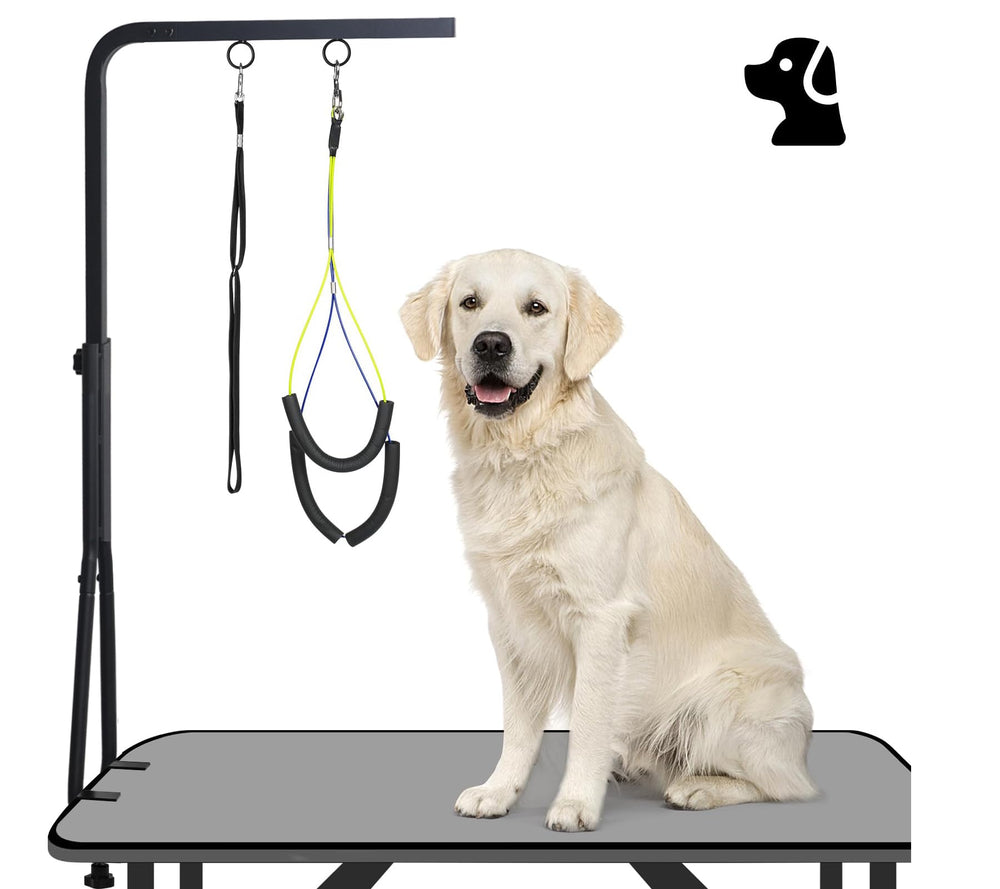 WeGXY brazo de mesa para peluquería canina con sujeción doble para ajuste cómodo
